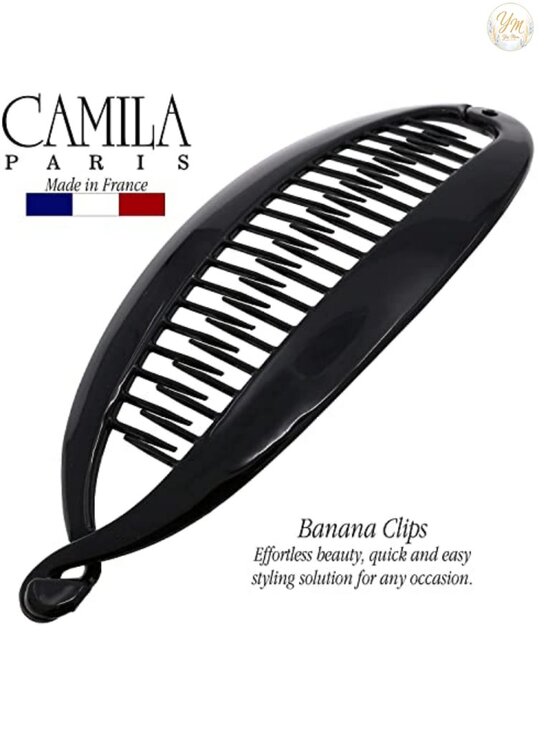 2 Pack Extra Large Banana Hair Clips for Thick Hair, Cellulose Acetate, main image 5